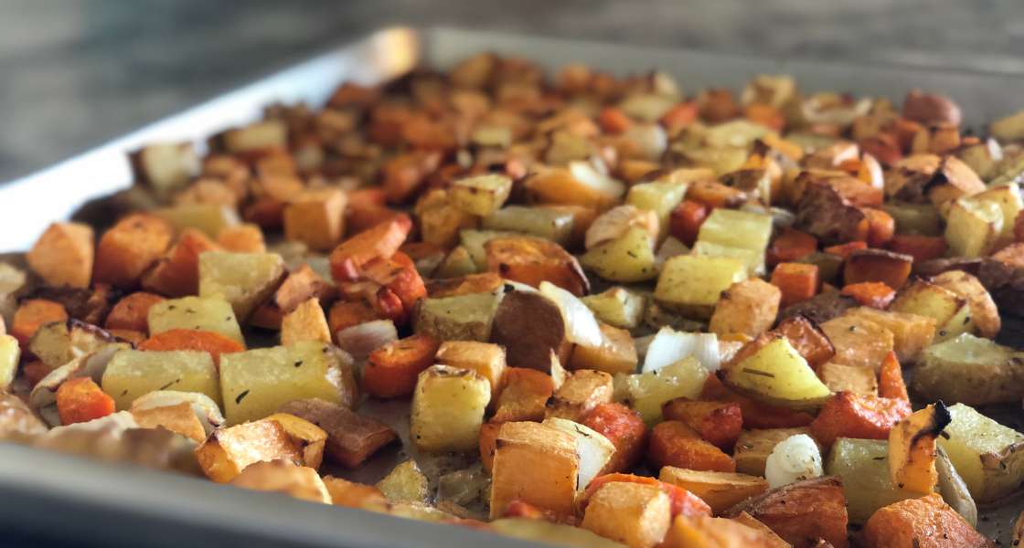 Roast veges